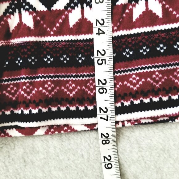 Nautica Women's Size XL 2 Piece Soft Warm Cozy Plush Pajama Sleepwear Set Snow - Picture 12 of 14